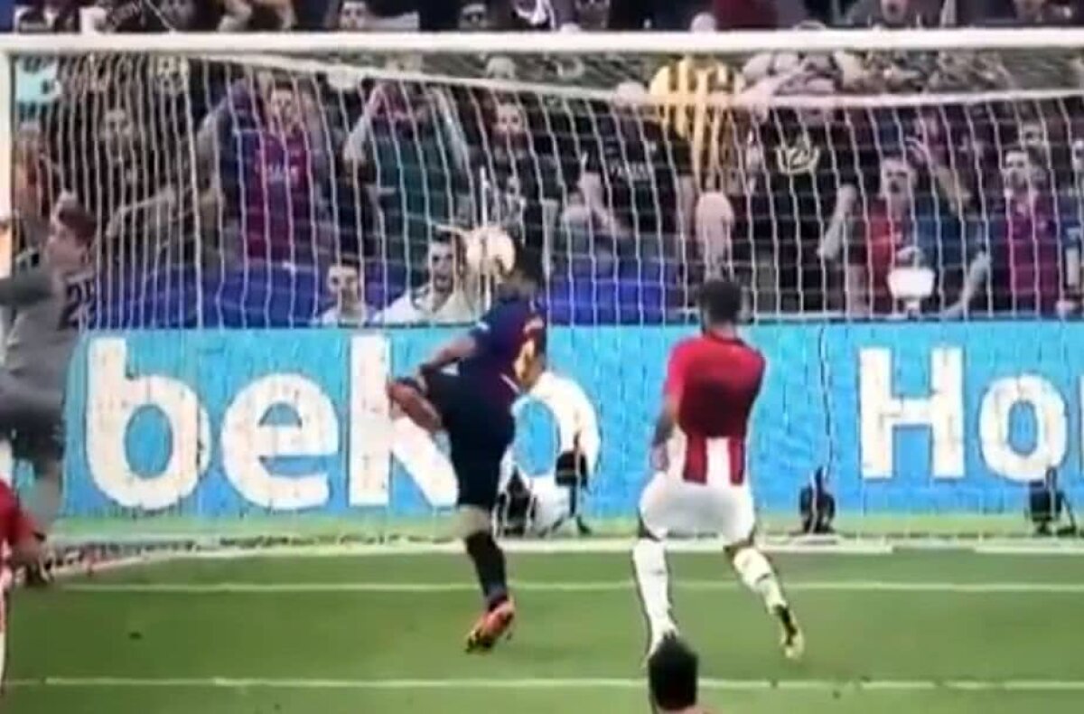 FOTO Luis Suarez ca Borcea » Atacantul Barcelonei s-a făcut de râs în meciul cu Bilbao