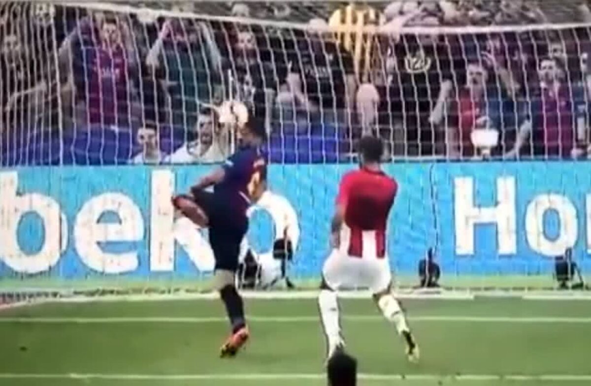 FOTO Luis Suarez ca Borcea » Atacantul Barcelonei s-a făcut de râs în meciul cu Bilbao