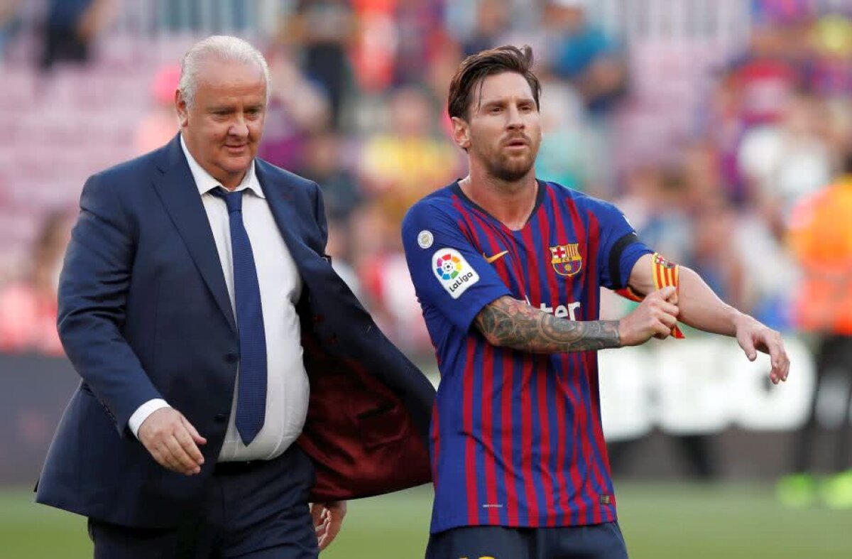 GALERIE FOTO Messi a făcut scandal după meci! Ce a scris arbitrul în raportul de joc