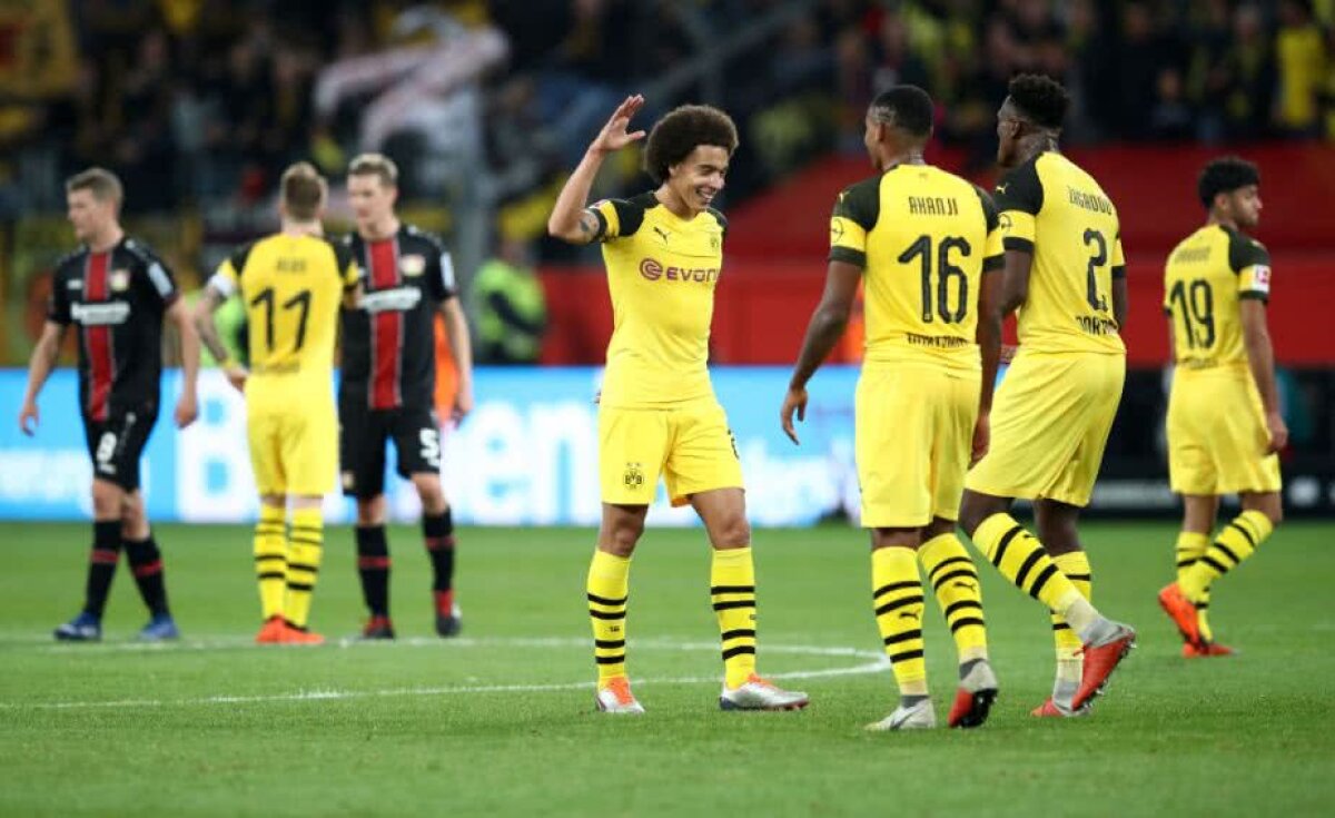 GALERIE FOTO Borussia Dortmund detronează campioana Bayern » Meci fantastic: era condusă de Leverkusen la pauză cu două goluri, apoi a intrat fostul star al Barcelonei