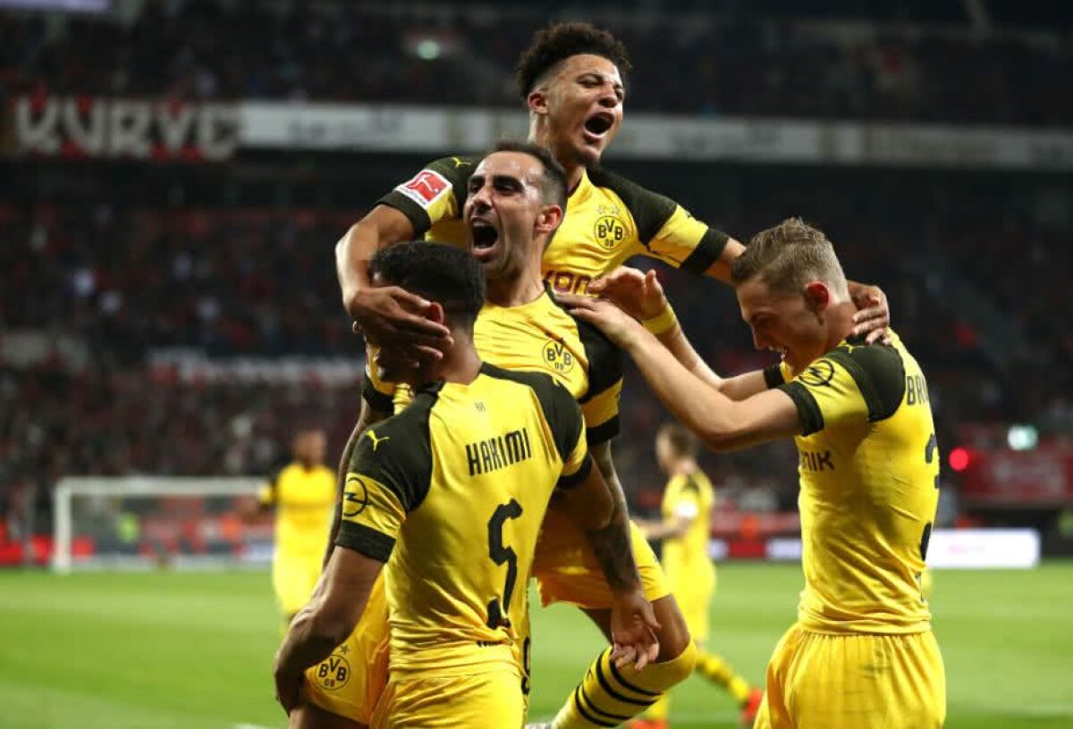 GALERIE FOTO Borussia Dortmund detronează campioana Bayern » Meci fantastic: era condusă de Leverkusen la pauză cu două goluri, apoi a intrat fostul star al Barcelonei