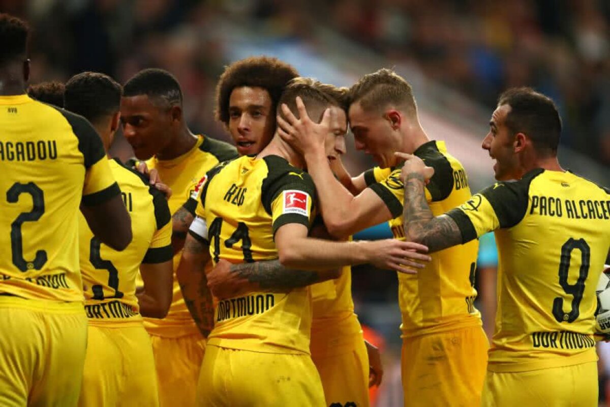 GALERIE FOTO Borussia Dortmund detronează campioana Bayern » Meci fantastic: era condusă de Leverkusen la pauză cu două goluri, apoi a intrat fostul star al Barcelonei