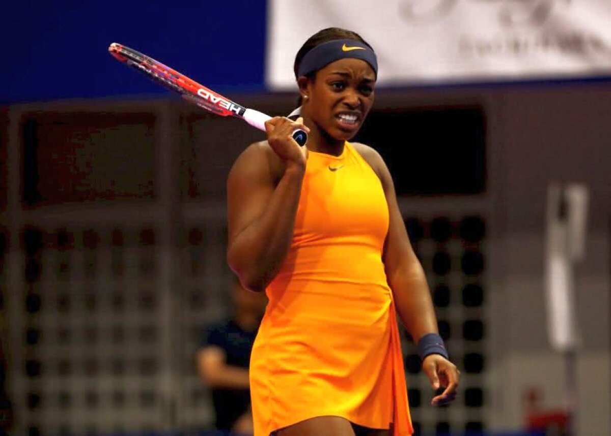 VIDEO Scene REPROBABILE! Sloane Stephens și adversara ei, la un pas de încăierare: "C***a dracului! A încercat să mă lovească"