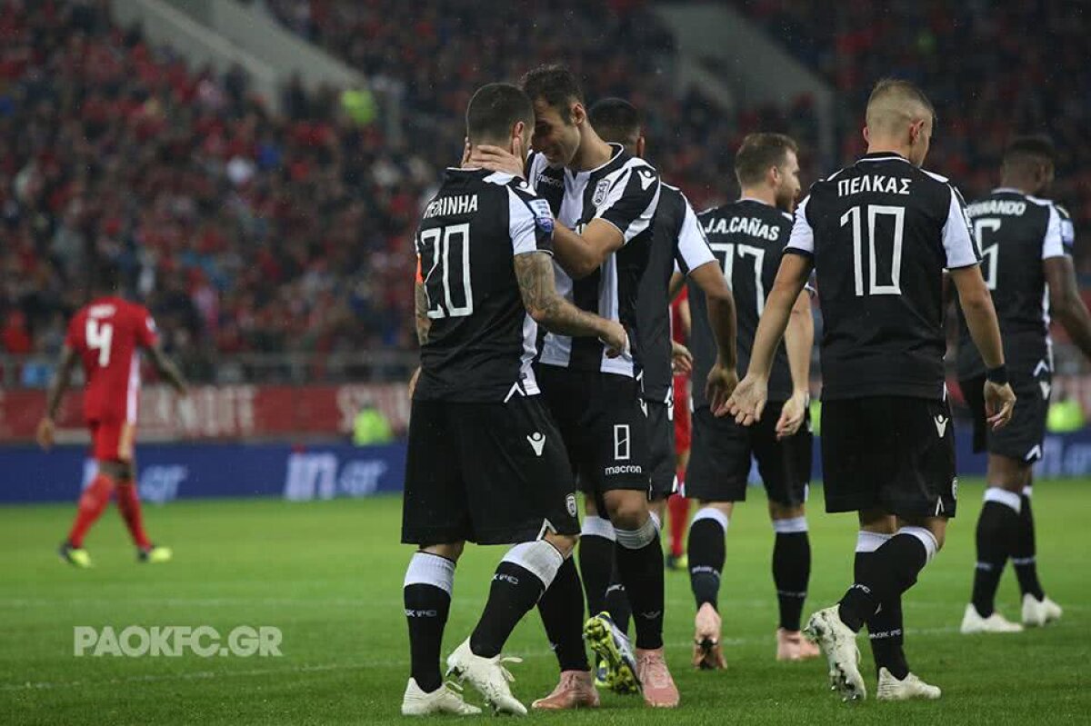 VIDEO + FOTO Răzvan Lucescu, zeu la PAOK! Victorie în deplasare cu Olympiakos și e noul lider în Grecia, chiar și cu deficitul de 2 puncte! + Prima reacție a tehnicianului român