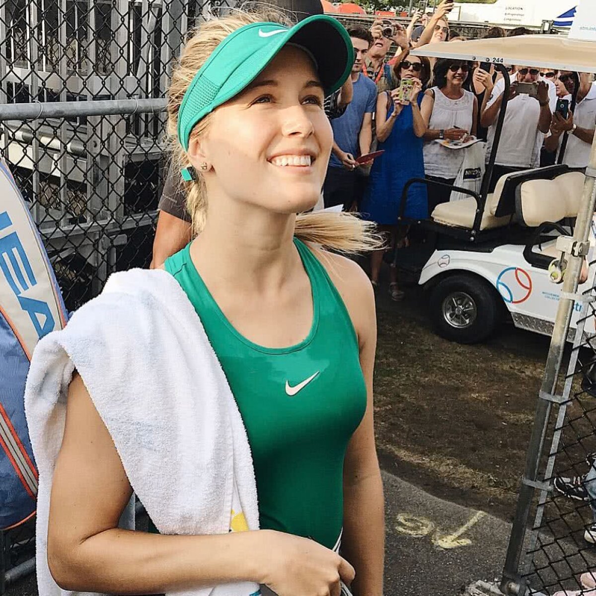 FOTO Bouchard a încins rețelele de socializare! Imagine hot adăugată de jucătoarea de tenis