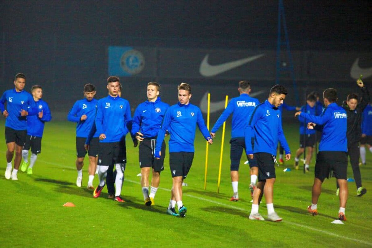 Viitorul începe marți aventura în Youth League »  Hagi a trimis 3 jucători de la prima echipă: primele impresii despre adversarul incomod 