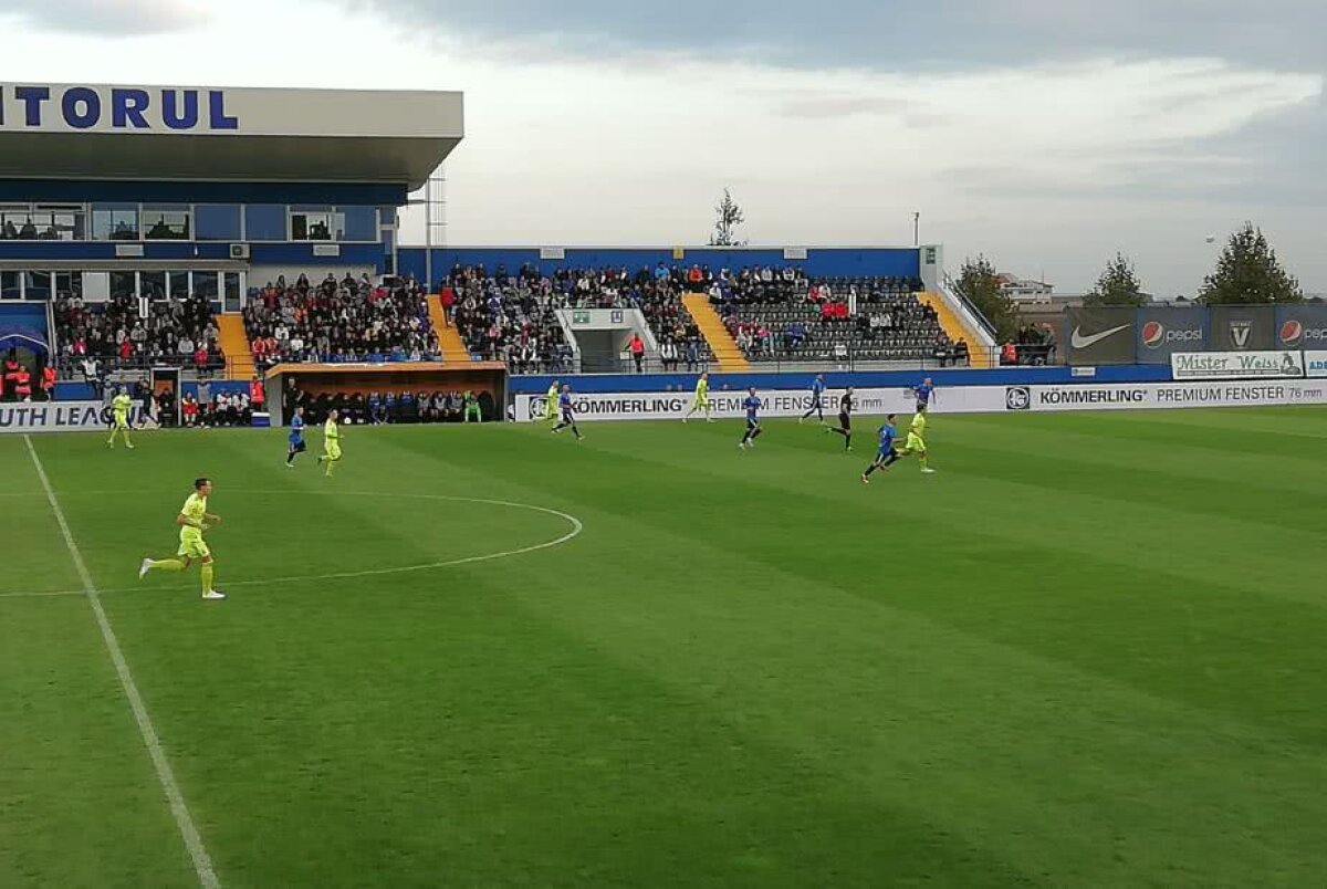 FOTO Viitorul U19 debutează în Youth League cu o înfrângere, 0-1 cu Dinamo Zagreb U19