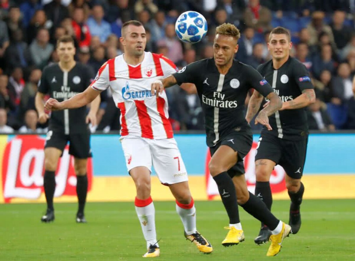 VIDEO+FOTO Neymar, direct pe primul loc în istorie după un meci de "10" cu Steaua Roșie!