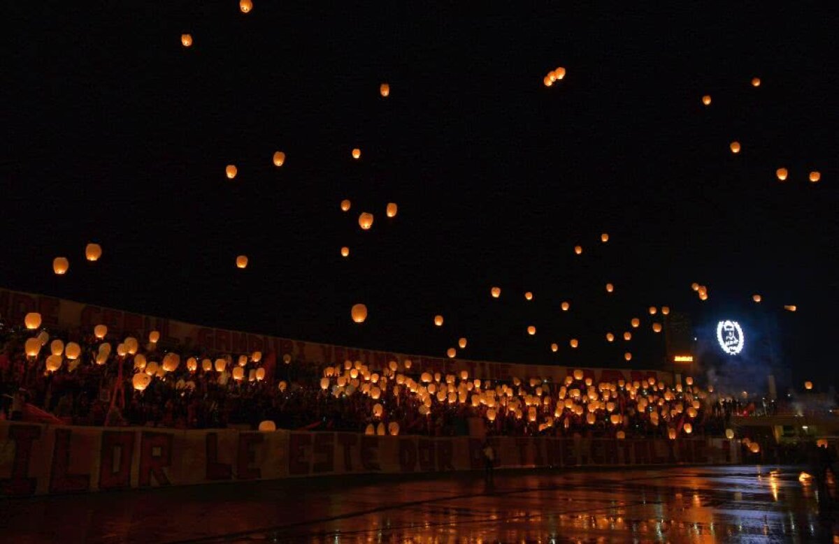 FOTO + VIDEO In Memoriam Cătălin Hîldan » Cele mai tari mesaje și scenografii dedicate Unicului Căpitan al lui Dinamo