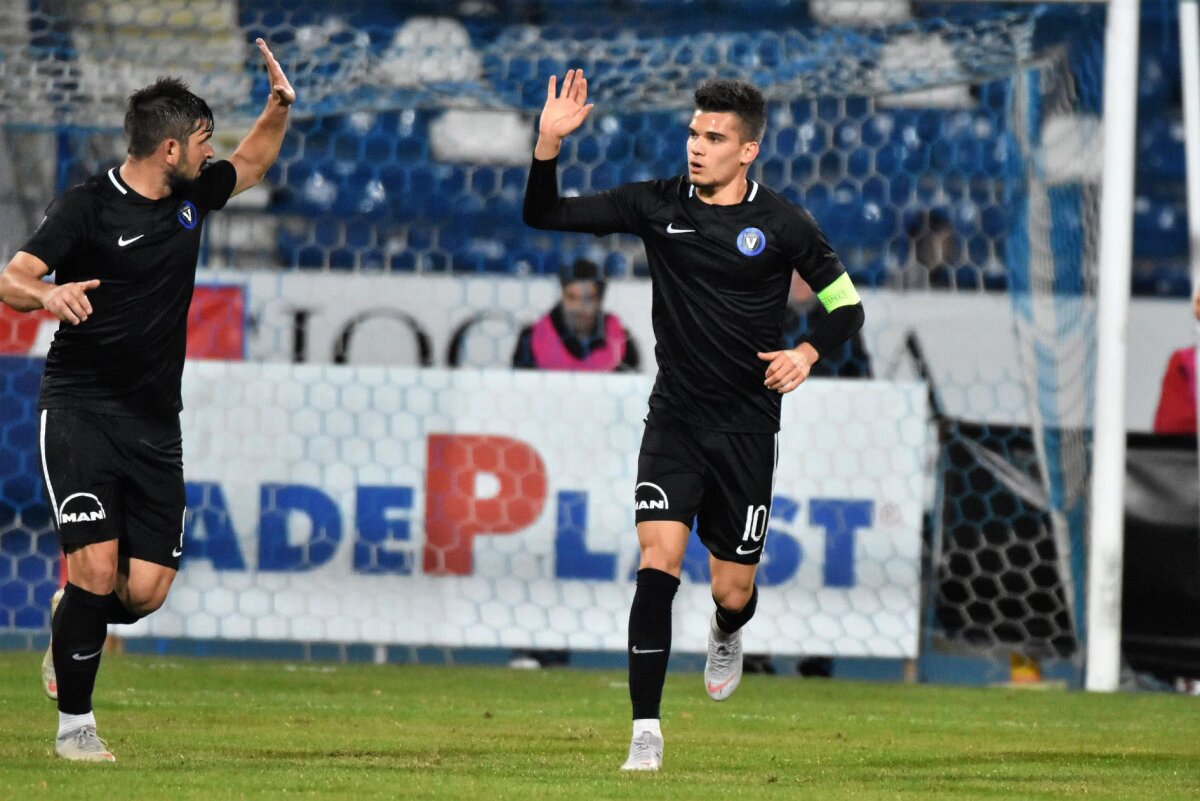 VIDEO+FOTO Viitorul bate Poli Iași pentru a 6-a oară la rând, scor 2-1 și urcă pe locul 2 în Liga 1 