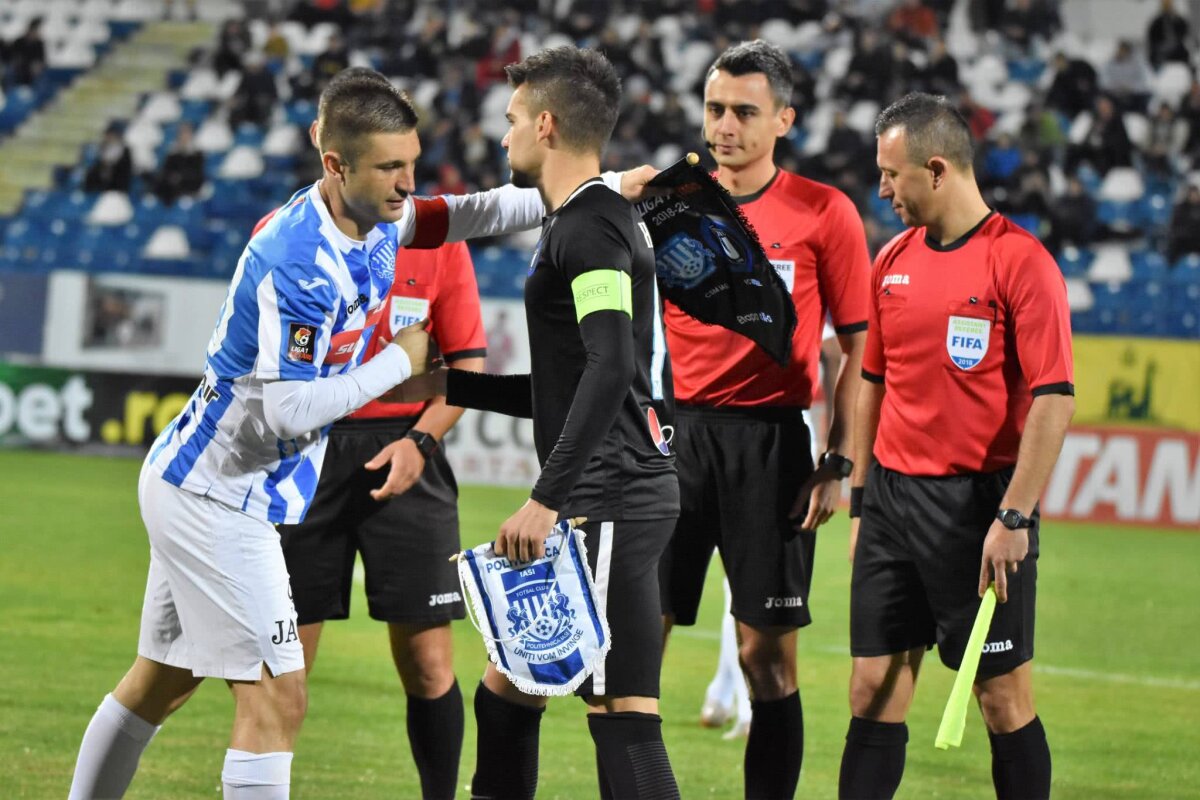 VIDEO+FOTO Viitorul bate Poli Iași pentru a 6-a oară la rând, scor 2-1 și urcă pe locul 2 în Liga 1 