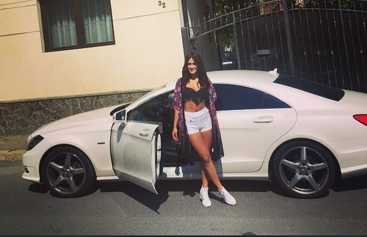 GALERIE FOTO Iuliana e vedetă TV și adoră mașinile puternice! Imagini demențiale cu prezentatoarea de la Antena 1