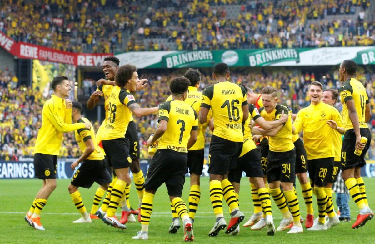 FOTO Nebunie totală în Bundesliga » O nouă revenire colosală penru Borussia Dortmund: oaspeții conduceau cu 2-1 în minutul 80, dar finalul a fost ULUITOR