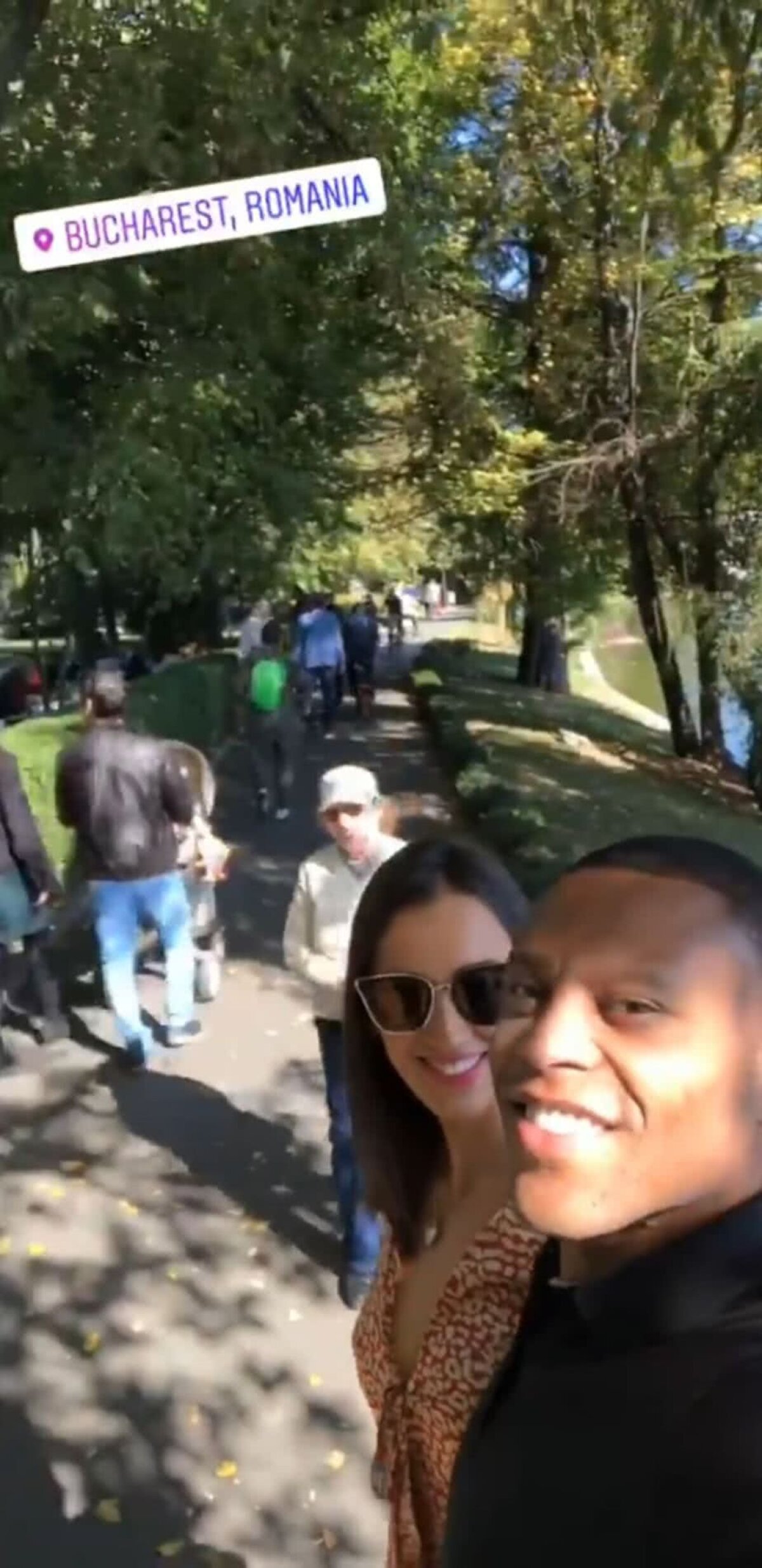 FOTO Nu joacă la CFR, dar se bucură de România! Ce făcut azi Julio Baptista, cel mai bine plătit jucător din Liga 1