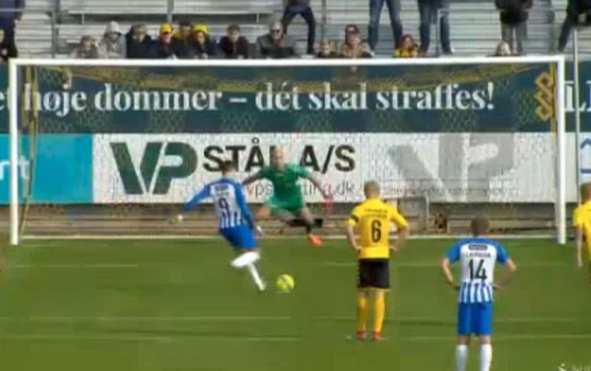 Adi Petre merge perfect în campionatul Danemarcei! A marcat din nou și vine cu moralul ridicat la naționala U21