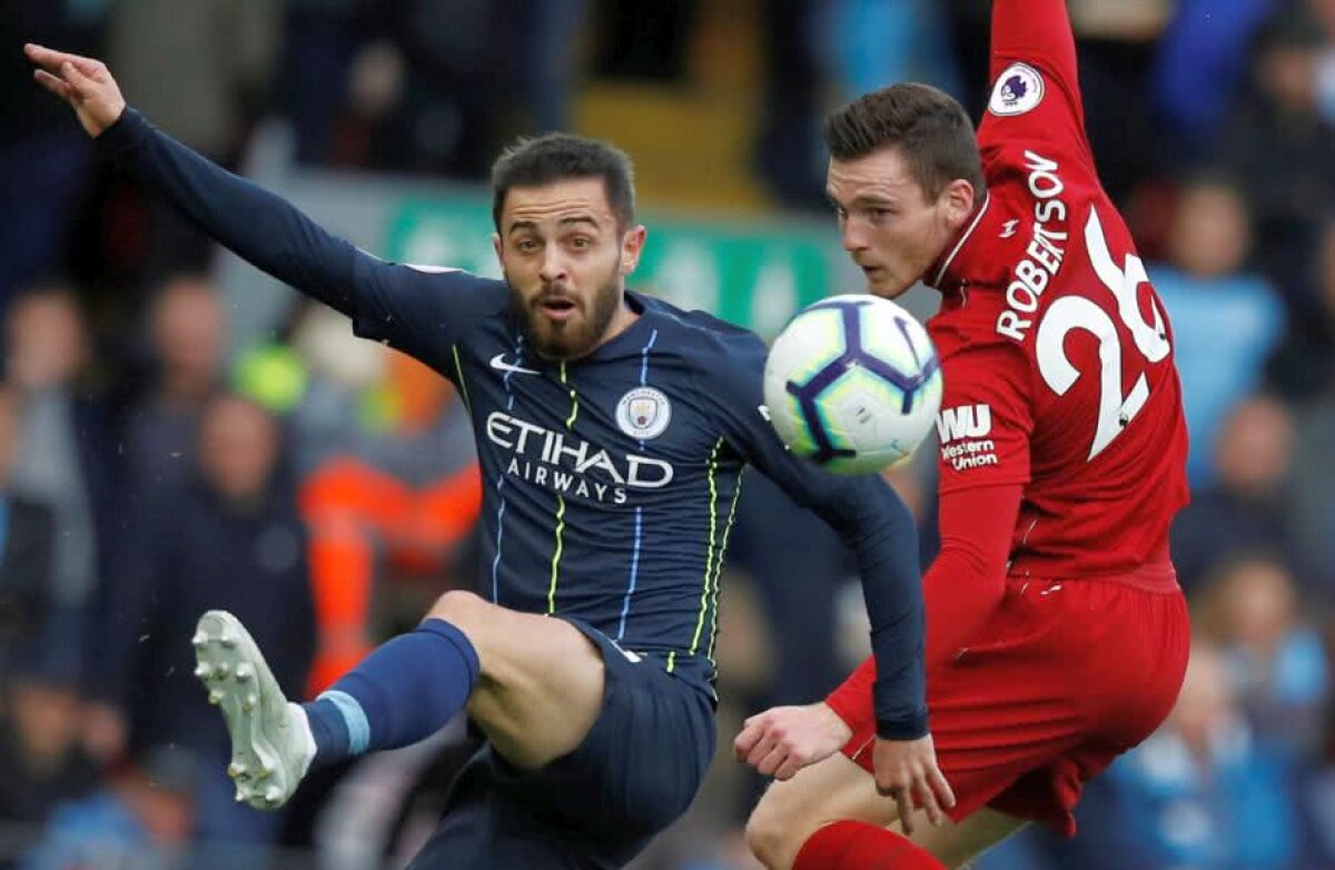 LIVERPOOL - MANCHESTER CITY 0-0 // Marile favorite la titlu au dezamăgit în derby-ul etapei din Premier League » Echipa lui Guardiola  a ratat un penalty în minutul 85