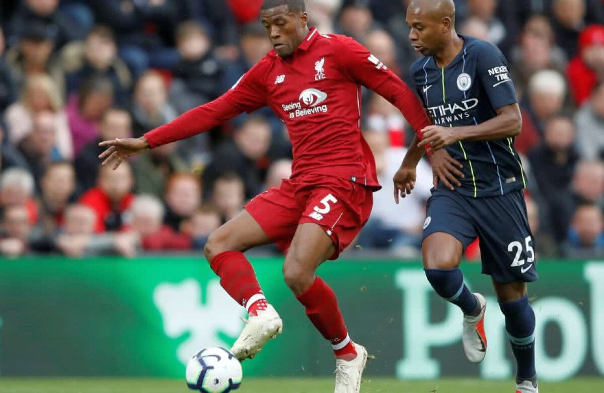 LIVERPOOL - MANCHESTER CITY 0-0 // Marile favorite la titlu au dezamăgit în derby-ul etapei din Premier League » Echipa lui Guardiola  a ratat un penalty în minutul 85