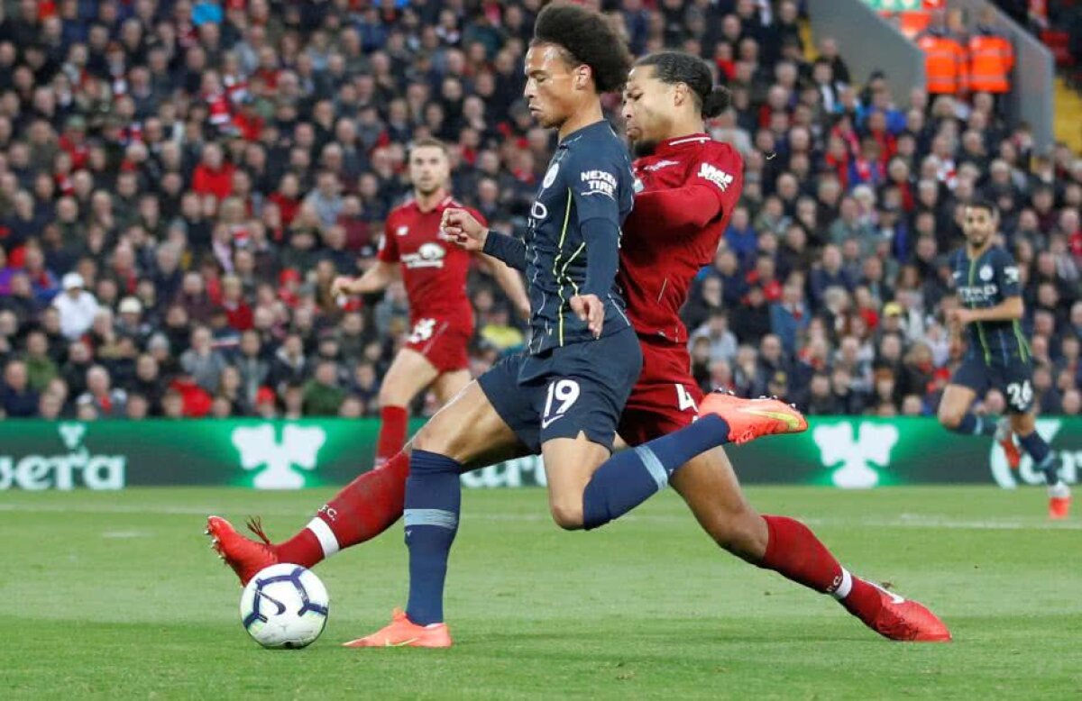 LIVERPOOL - MANCHESTER CITY 0-0 // Marile favorite la titlu au dezamăgit în derby-ul etapei din Premier League » Echipa lui Guardiola  a ratat un penalty în minutul 85