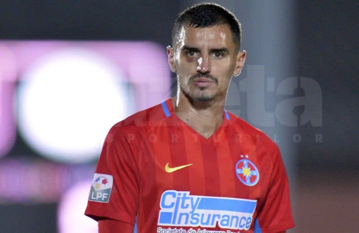 FCSB - CONCORDIA CHIAJNA // FOTO EXCLUSIV S-a luptat cu Nurmagomedov? Cum a apărut un jucător stelist la meciul cu Concordia