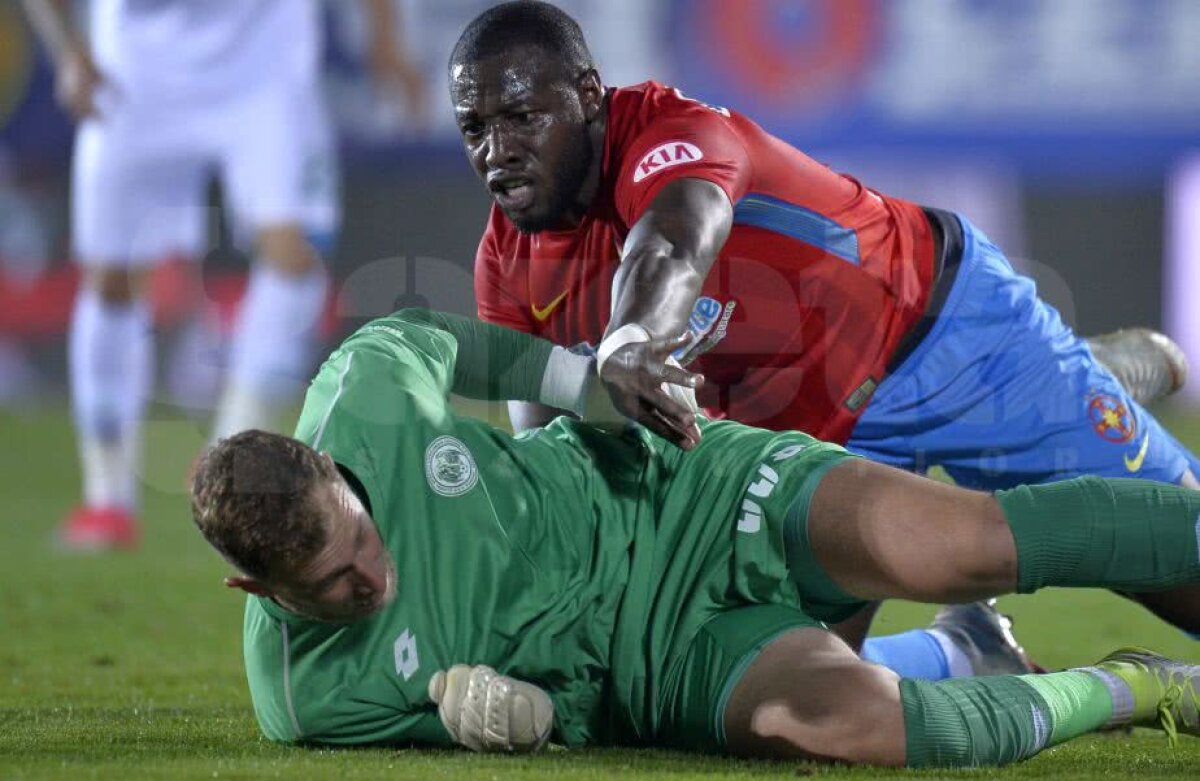 FCSB - CONCORDIA CHIAJNA // FOTO EXCLUSIV S-a luptat cu Nurmagomedov? Cum a apărut un jucător stelist la meciul cu Concordia