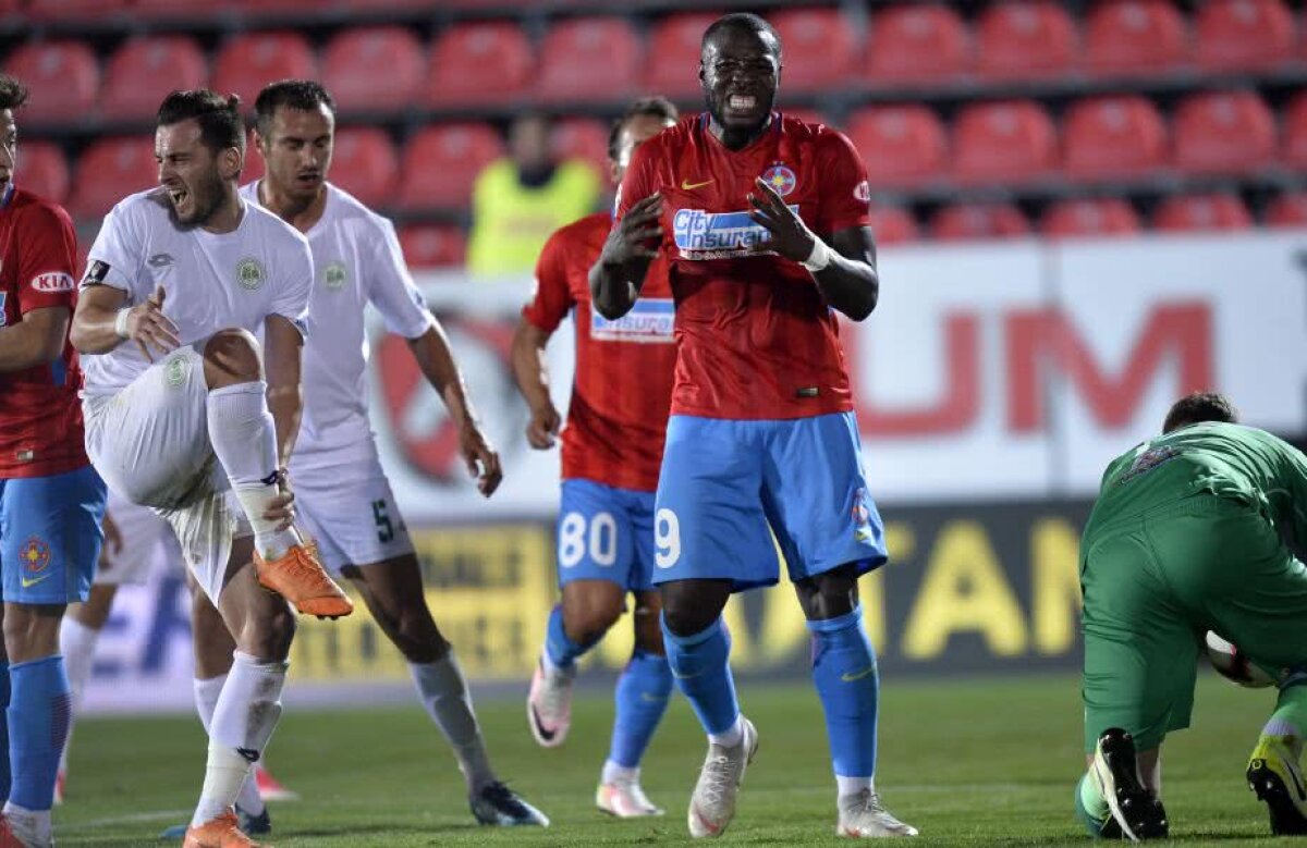 FCSB - CONCORDIA CHIAJNA 0-1 // FOTO + VIDEO Neputință roș-albastră » FCSB a jucat execrabil și a pierdut pe teren propriu cu Chiajna