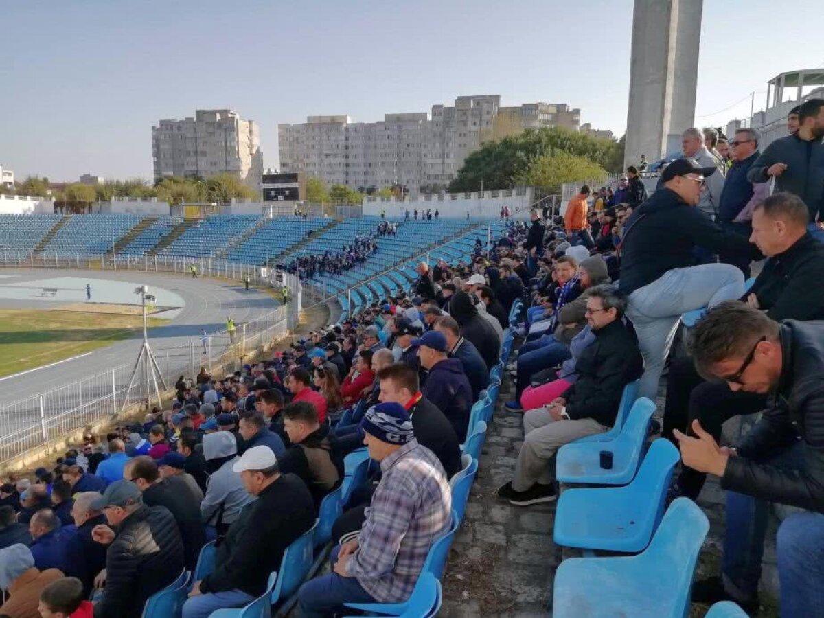 FOTO Reportaj din Constanța » Liniște și nu prea: Farul a revenit "acasă", dar s-a făcut de râs cu U Cluj, scor 0-3! Grigoraș s-a certat pe teren cu jucătorii