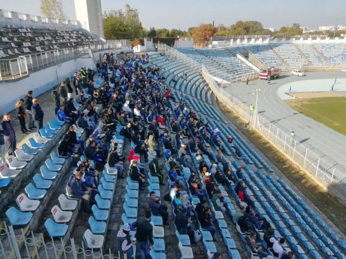 FOTO Reportaj din Constanța » Liniște și nu prea: Farul a revenit "acasă", dar s-a făcut de râs cu U Cluj, scor 0-3! Grigoraș s-a certat pe teren cu jucătorii