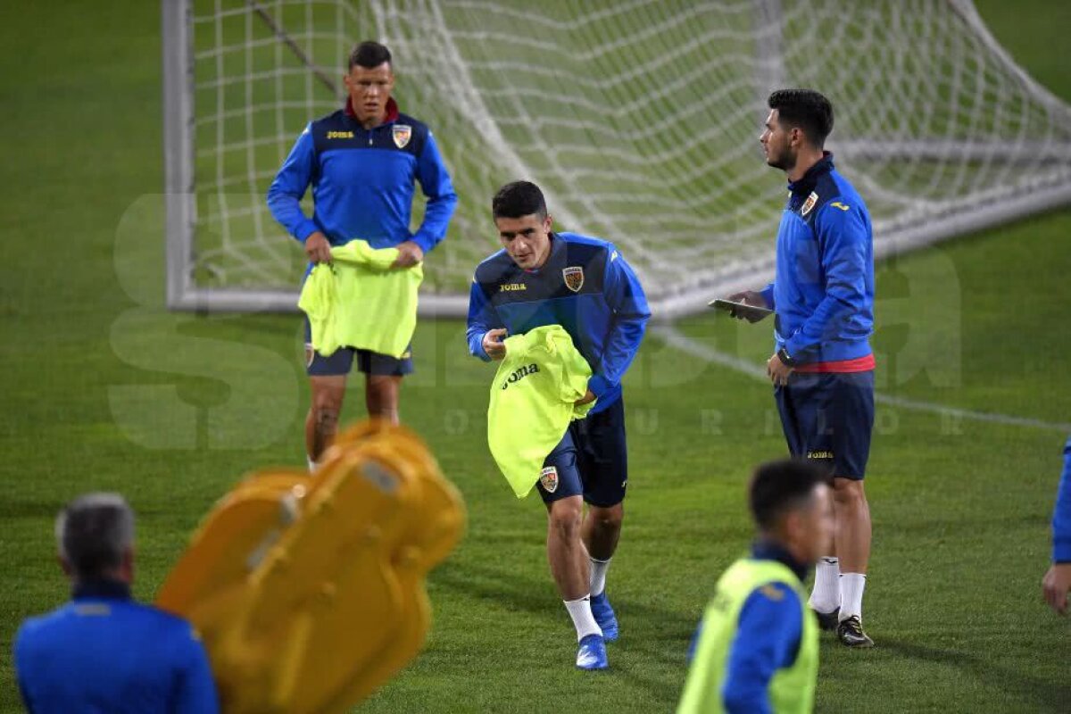 ROMÂNIA U21 - ȚARA GALILOR U21 // VIDEO + FOTO Imagini de la antrenamentul naționalei U21 a României: exercițiu inedit pus în practică de jucătorii lui Rădoi 
