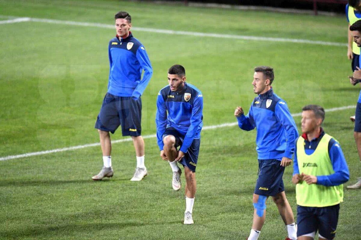 ROMÂNIA U21 - ȚARA GALILOR U21 // VIDEO + FOTO Imagini de la antrenamentul naționalei U21 a României: exercițiu inedit pus în practică de jucătorii lui Rădoi 