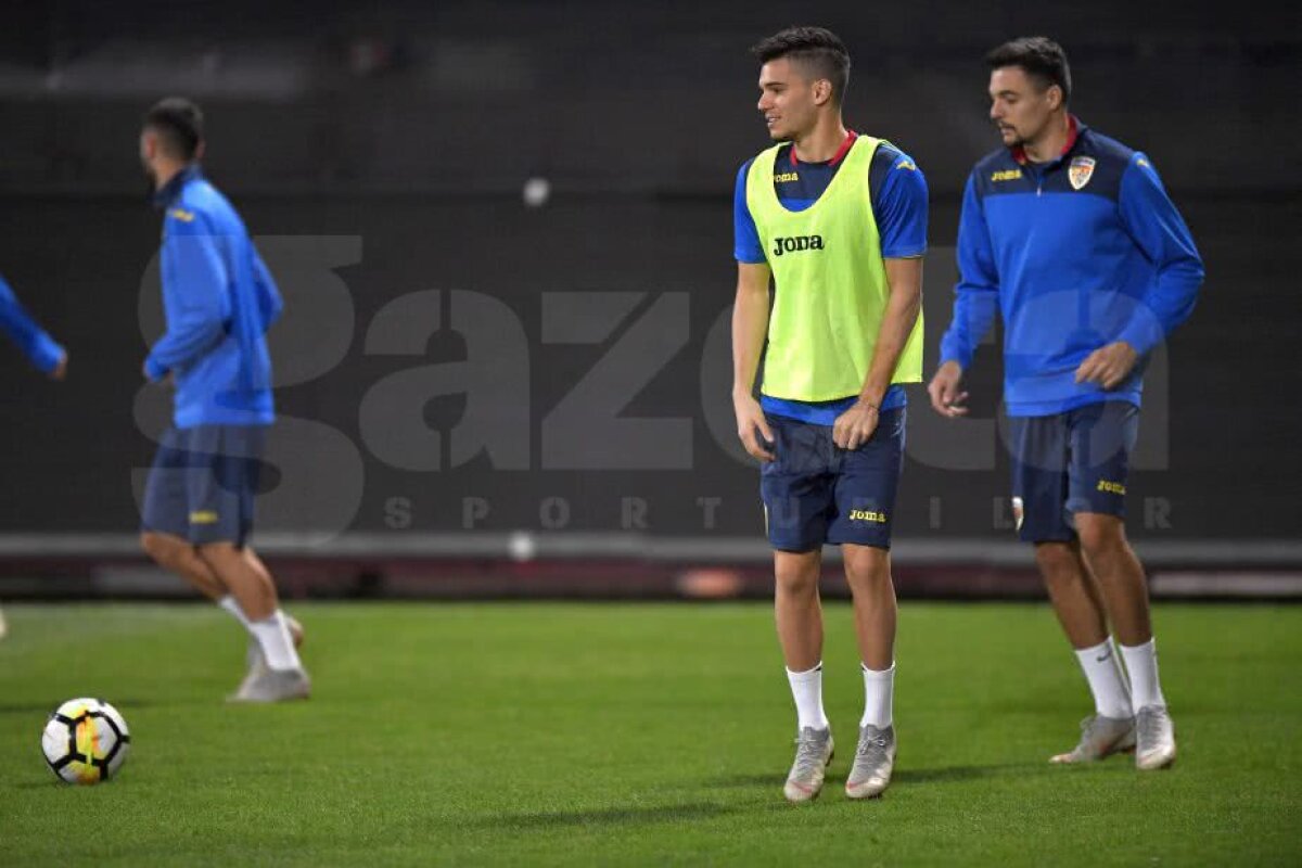 ROMÂNIA U21 - ȚARA GALILOR U21 // VIDEO + FOTO Imagini de la antrenamentul naționalei U21 a României: exercițiu inedit pus în practică de jucătorii lui Rădoi 