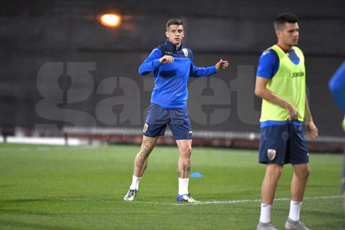 ROMÂNIA U21 - ȚARA GALILOR U21 // VIDEO + FOTO Imagini de la antrenamentul naționalei U21 a României: exercițiu inedit pus în practică de jucătorii lui Rădoi 