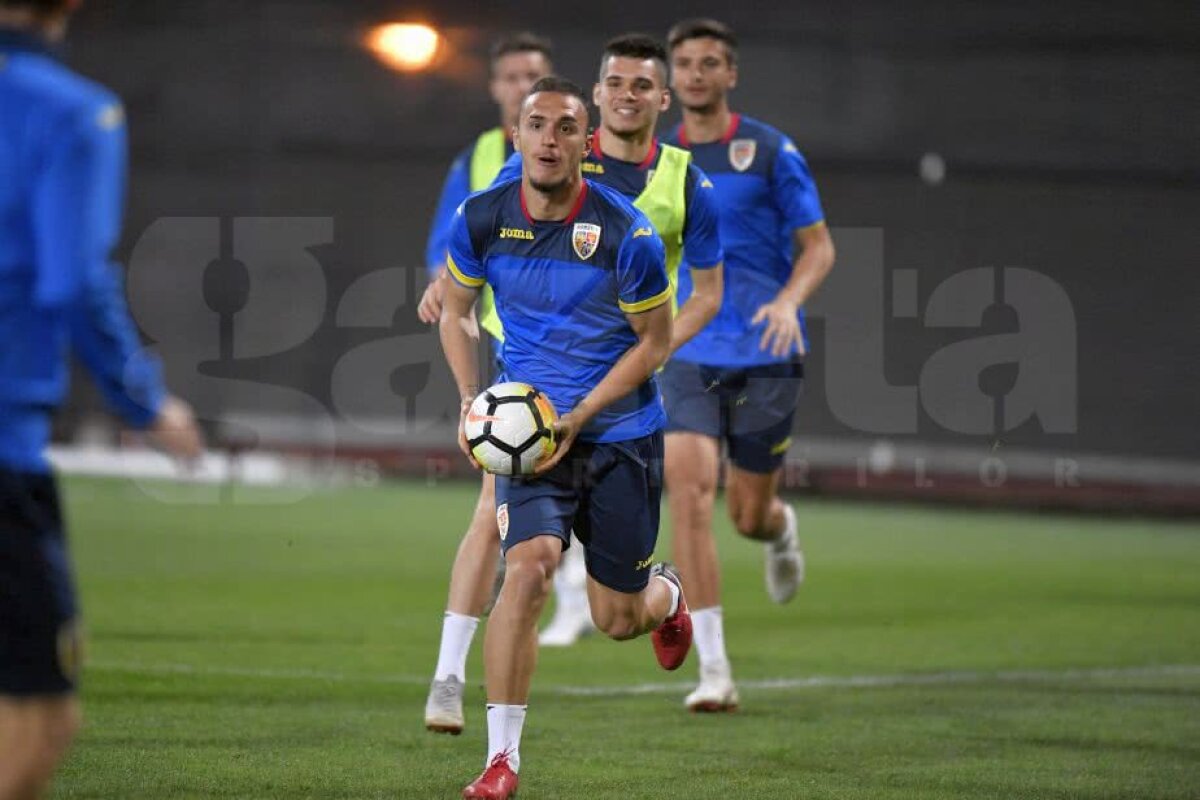 ROMÂNIA U21 - ȚARA GALILOR U21 // VIDEO + FOTO Imagini de la antrenamentul naționalei U21 a României: exercițiu inedit pus în practică de jucătorii lui Rădoi 