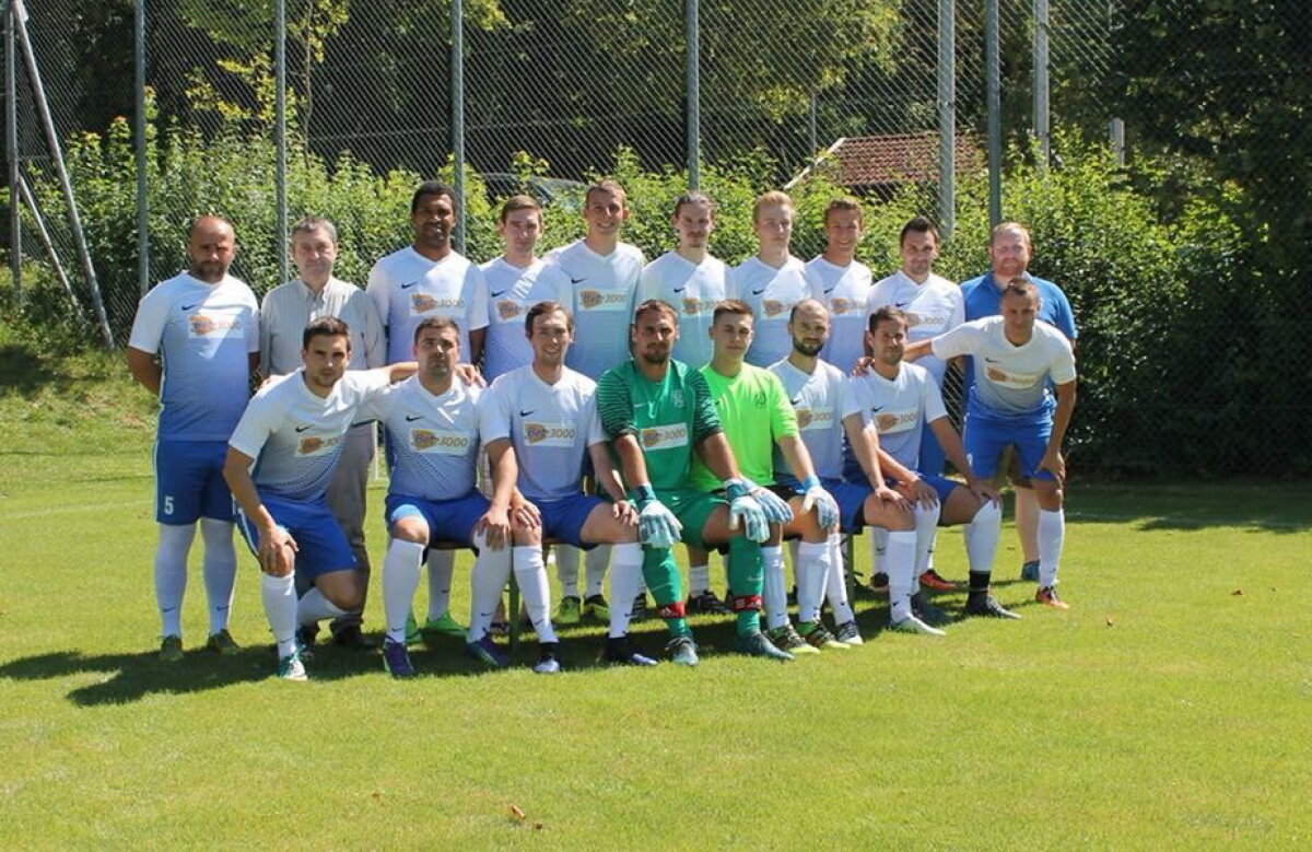 O echipă de români face spectacol în Germania » "Condițiile de aici sunt de L2 în România chiar dacă noi jucăm în L8"