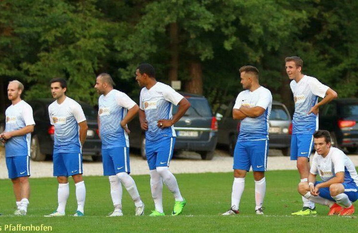 O echipă de români face spectacol în Germania » "Condițiile de aici sunt de L2 în România chiar dacă noi jucăm în L8"