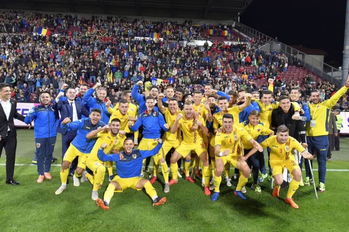 GALERIE FOTO + VIDEO Superimagini cu bucuria "tricolorilor" după victoria magică împotriva Țării Galilor! Ce s-a întâmplat în vestiar 