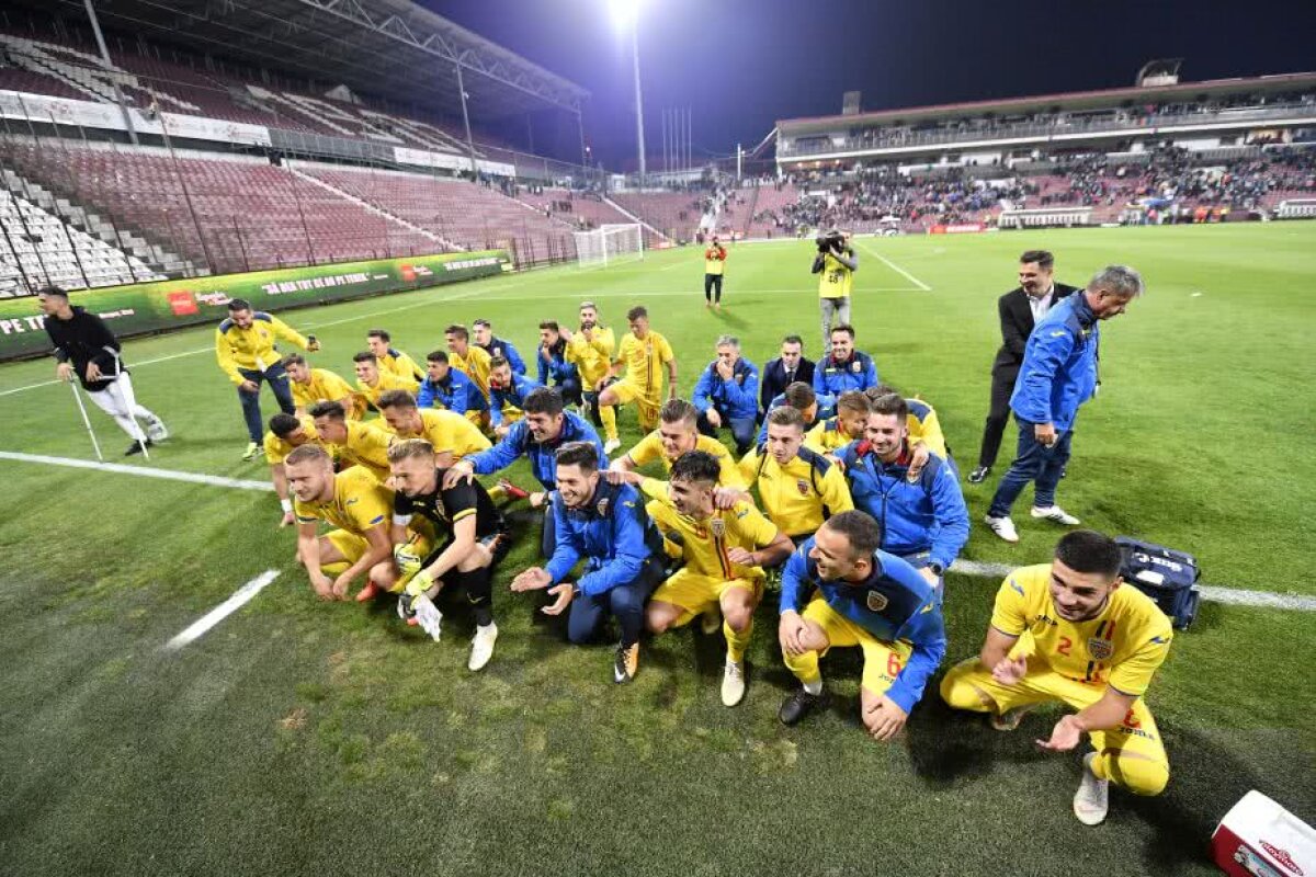 GALERIE FOTO + VIDEO Superimagini cu bucuria "tricolorilor" după victoria magică împotriva Țării Galilor! Ce s-a întâmplat în vestiar 