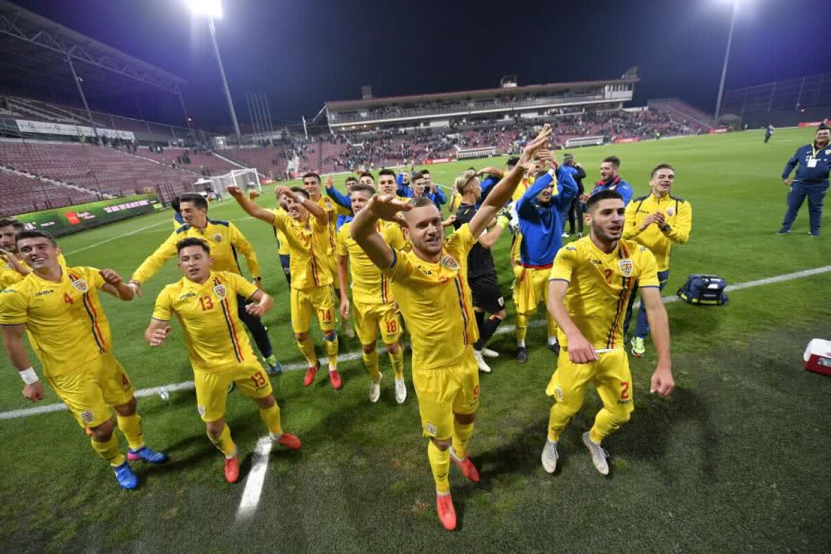 GALERIE FOTO + VIDEO Superimagini cu bucuria "tricolorilor" după victoria magică împotriva Țării Galilor! Ce s-a întâmplat în vestiar 