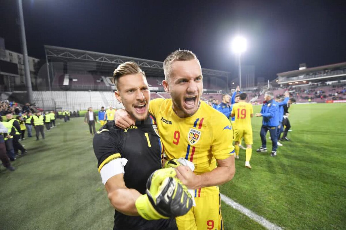 GALERIE FOTO Momentul serii! Pușcaș a intrat peste Radu la interviu: "Mai ușor cu motivatul! Altfel mă duc la box și bat pe toată lumea" » Mesajul goalkeeperului pentru bunicul lui :) 