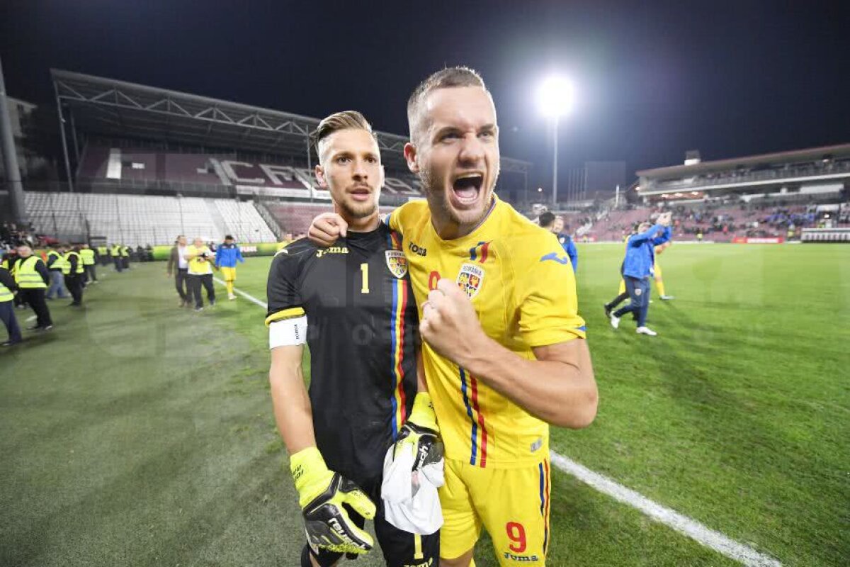 GALERIE FOTO Momentul serii! Pușcaș a intrat peste Radu la interviu: "Mai ușor cu motivatul! Altfel mă duc la box și bat pe toată lumea" » Mesajul goalkeeperului pentru bunicul lui :) 