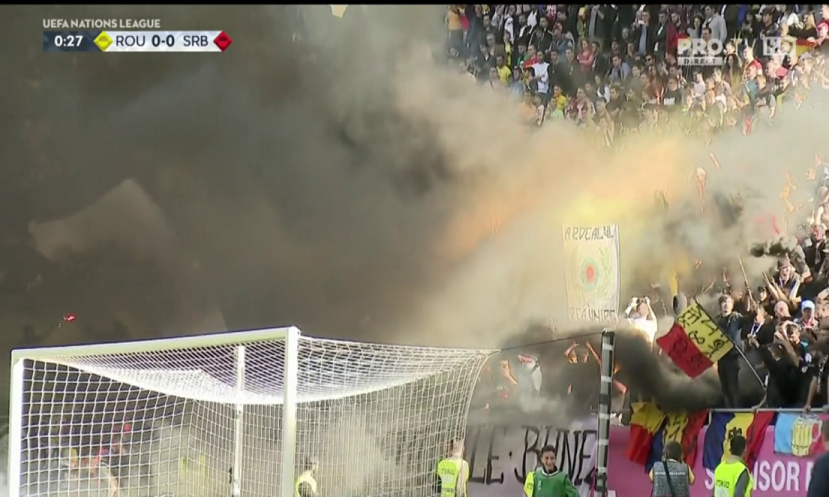 România - Serbia 0-0 // VIDEO + FOTO "Tricolorii" rezistă eroic în 10 oameni și păstrează șanse la prima poziție în grupa din Liga Națiunilor