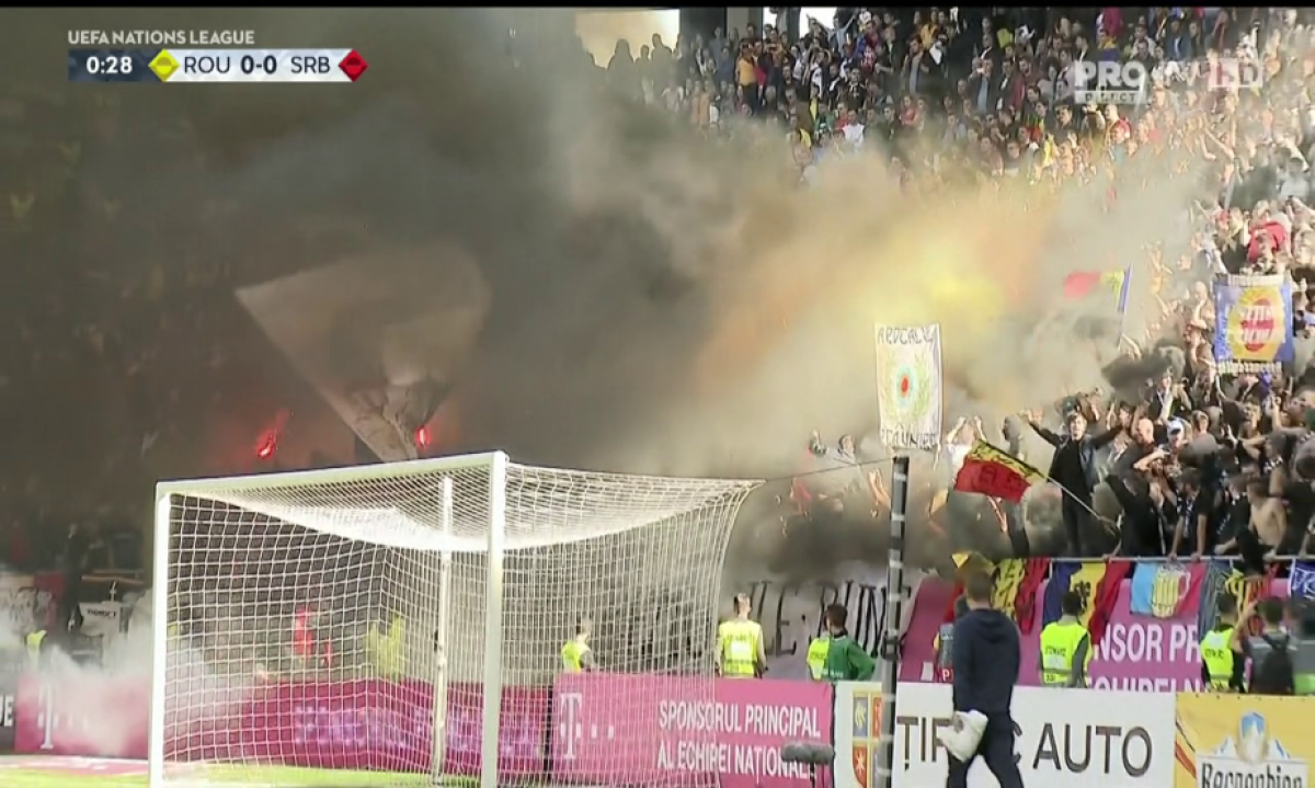 România - Serbia 0-0 // VIDEO + FOTO "Tricolorii" rezistă eroic în 10 oameni și păstrează șanse la prima poziție în grupa din Liga Națiunilor
