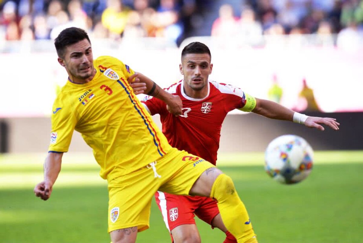 România - Serbia 0-0 // VIDEO + FOTO "Tricolorii" rezistă eroic în 10 oameni și păstrează șanse la prima poziție în grupa din Liga Națiunilor