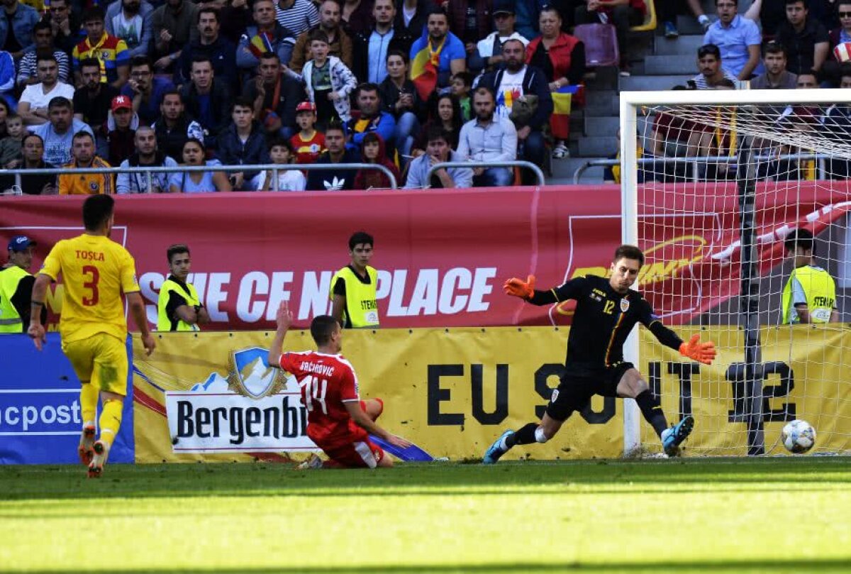 România - Serbia 0-0 // VIDEO + FOTO "Tricolorii" rezistă eroic în 10 oameni și păstrează șanse la prima poziție în grupa din Liga Națiunilor