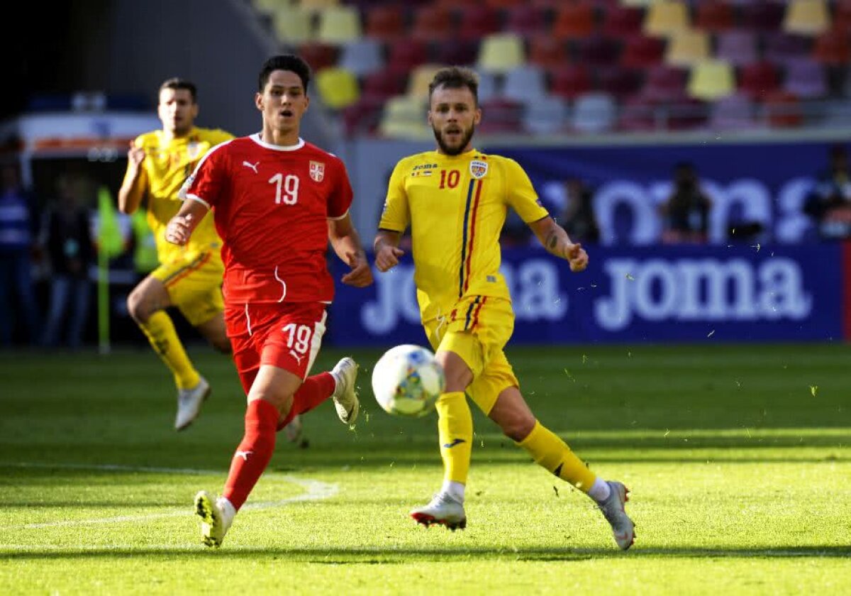 România - Serbia 0-0 // VIDEO + FOTO "Tricolorii" rezistă eroic în 10 oameni și păstrează șanse la prima poziție în grupa din Liga Națiunilor