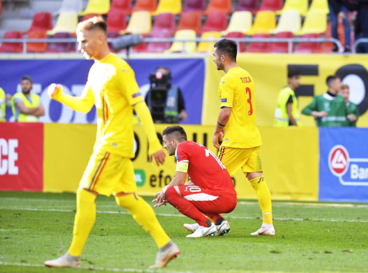 România - Serbia 0-0 // VIDEO + FOTO "Tricolorii" rezistă eroic în 10 oameni și păstrează șanse la prima poziție în grupa din Liga Națiunilor