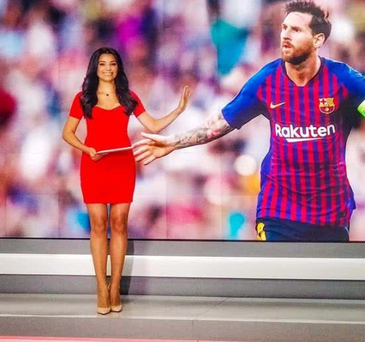 GSP LIVE // VIDEO + FOTO "Îi trimit fotbaliștii mesaje Corinei Caragea?" » Robert Pongracz, despre relația cu superba prezentatoare a știrilor sportive 