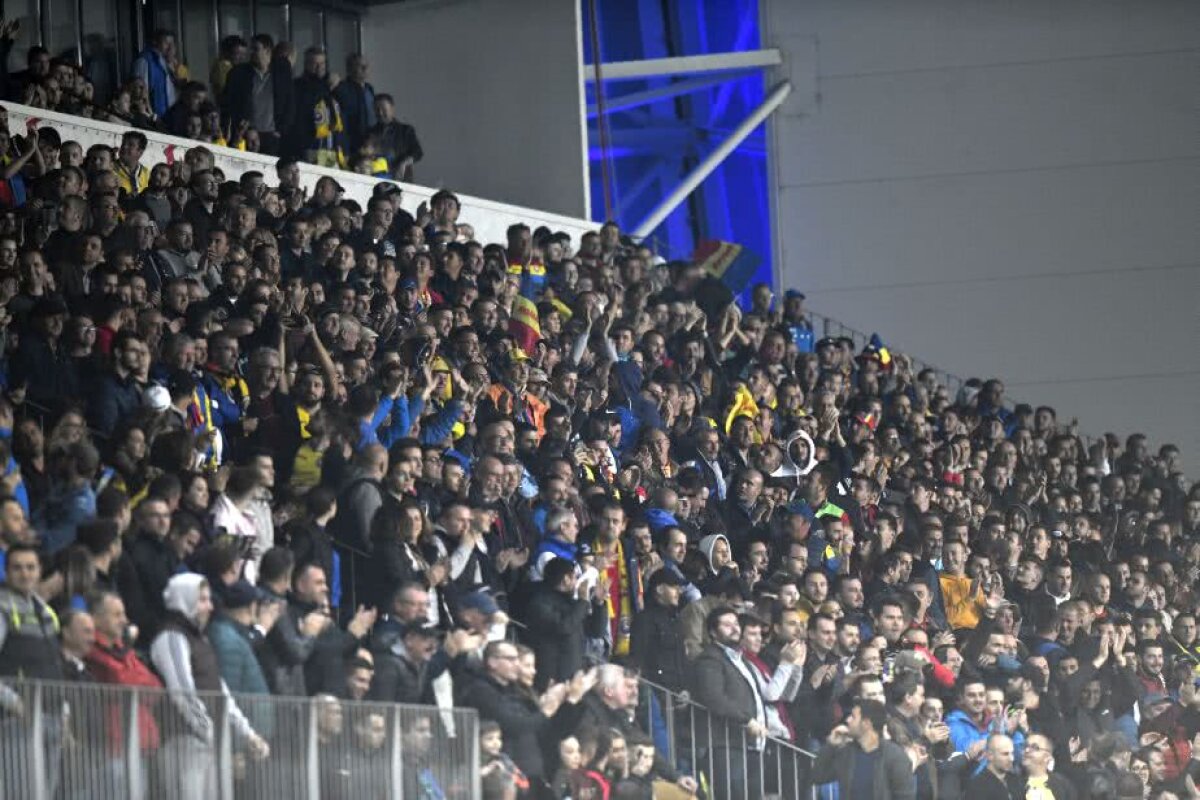 FOTO Atmosferă de sărbătoare la Ploiești! Stadionul full într-un meci care ne-a dus la EURO 2019 după 20 de ani