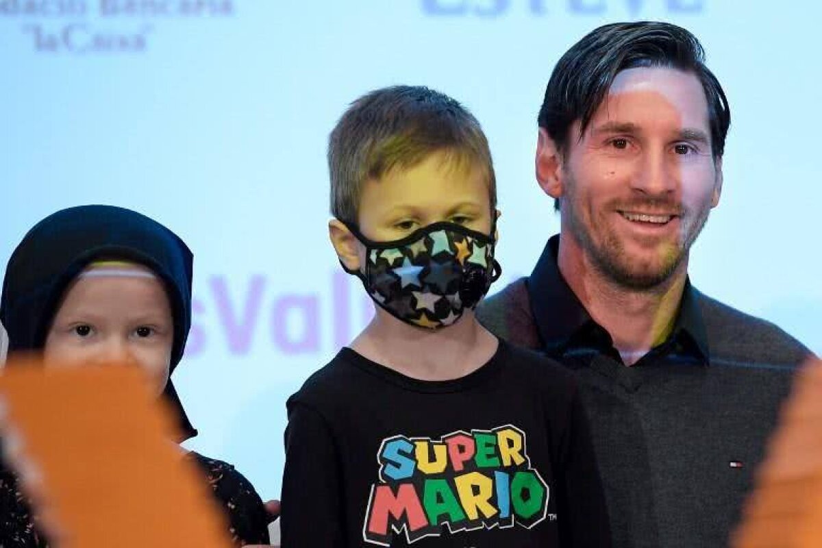 Încă un gest de mare campion al lui Leo Messi » Argentinianul a făcut fericiți zeci de copii care suferă de cancer