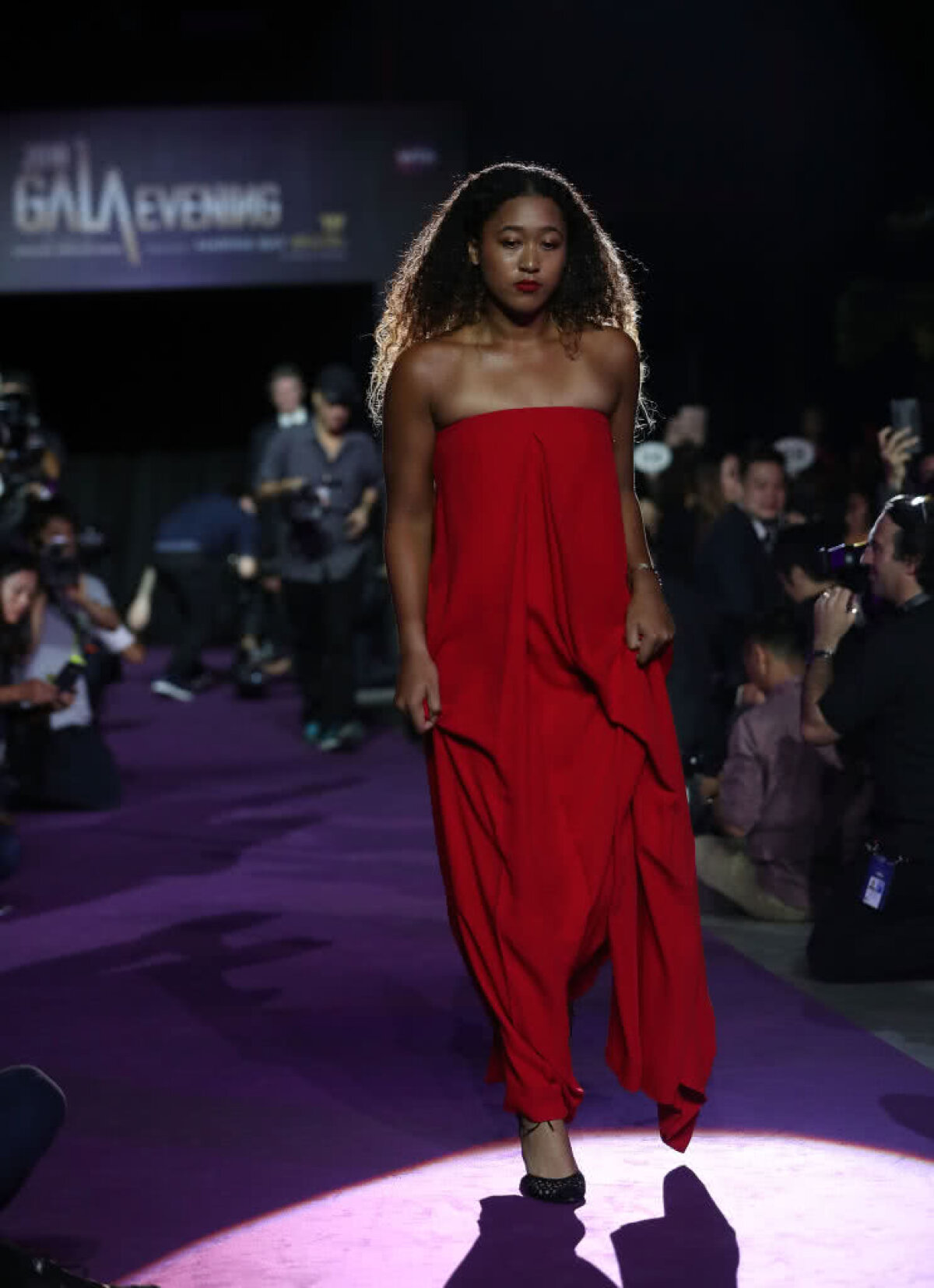 GALERIE FOTO Participantele la Turneul Campioanelor au făcut ravagii pe podiumul de defilare » Caroline Wozniacki a atras toate privirile