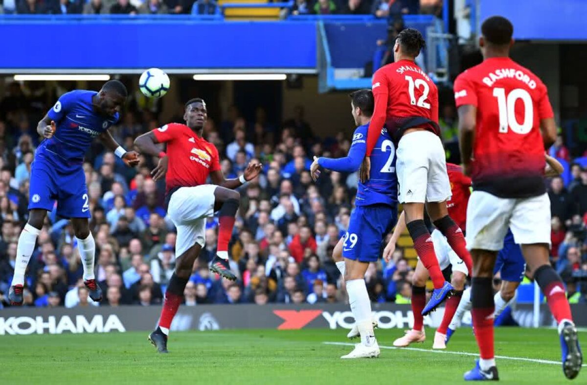 GALERIE FOTO 4 goluri în Chelsea - Manchester United! » Imagini incredibile pe Stamford Bridge Jose Mourinho a sărit la bătaie!